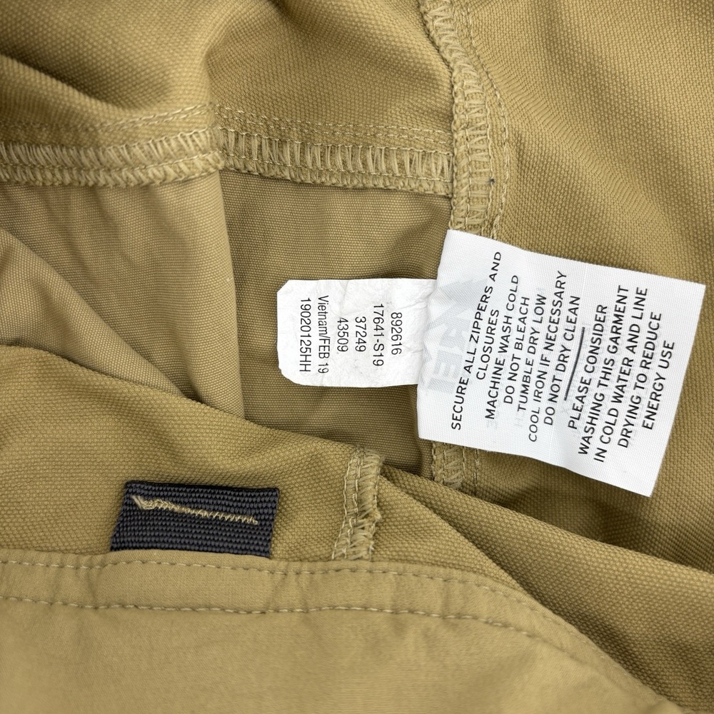 REI Men's Size 32 Tan Belted Stretch Nylon Outdoor Hiking Shorts 11" Inseam - Picture 5 of 8